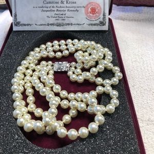 Camrose and Kross Jackie Kennedy replica necklace